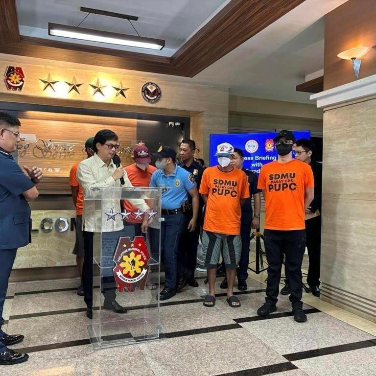 Police officers in the Philippines arrested for kidnapping 4 tourists and demanding a ransom